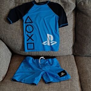 Blue PlayStation Swim Set